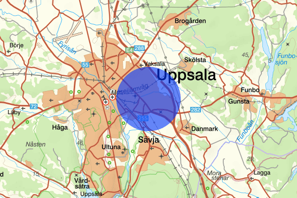 Fyrislund 7 september 16.14, Trafikolycka, Uppsala