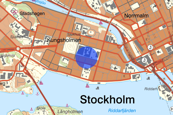 Bergsgatan 8 september 05.42, Rattfylleri, Norrtälje