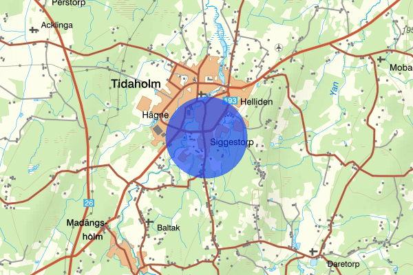 Siggestorp 8 september 17.45, Försvunnen person, Tidaholm