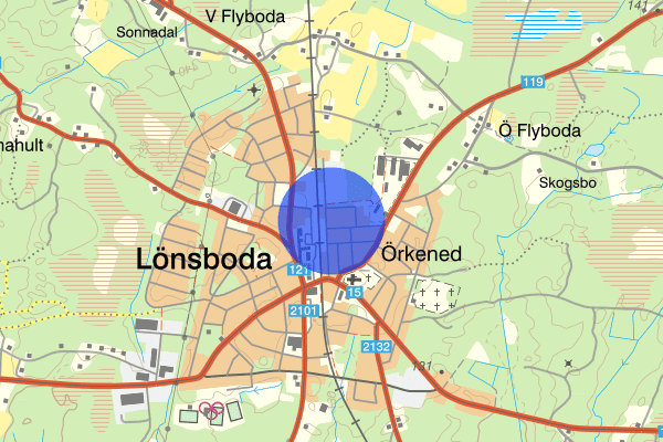 Östra Järnvägsgatan 9 september 00.56, Brand, Osby