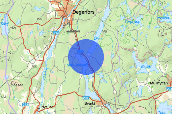 Ölsboda 10 september 13.22, Rattfylleri, Degerfors
