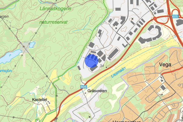 Lyftkransvägen 10 september 07.33, Rån, Huddinge