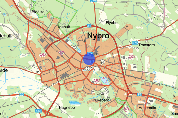 Långgatan 13 september 00.16, Rattfylleri, Nybro
