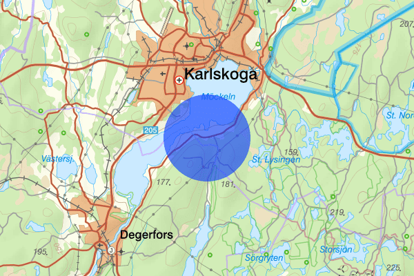 Östervik 13 september 13.58, Brand, Karlskoga