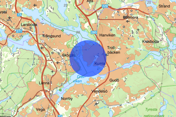 Fornudden 14 september 02.07, Mordbrand, Tyresö