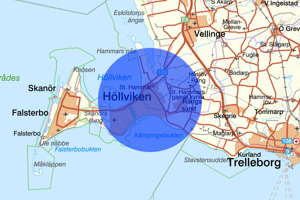 Höllviken 14 september 14.35, Trafikolycka, Vellinge