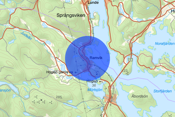 Ramvik 15 september 13.56, Trafikolycka, Härnösand