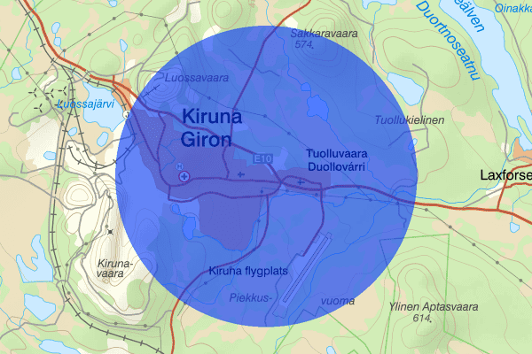 Kiruna 16 september 16.07, Stöld, Kiruna