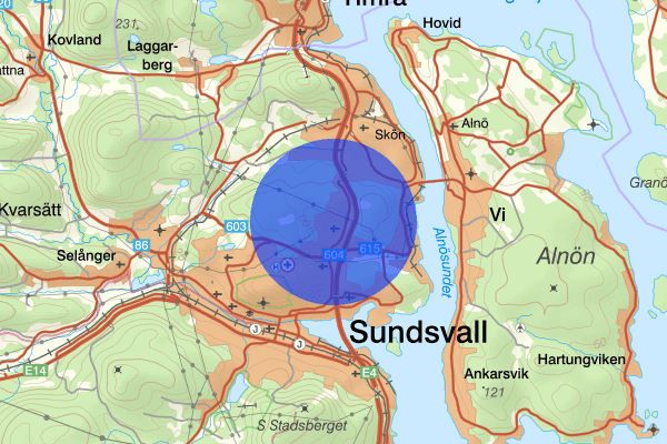 Bosvedjan 16 september 17.05, Misshandel, Sundsvall