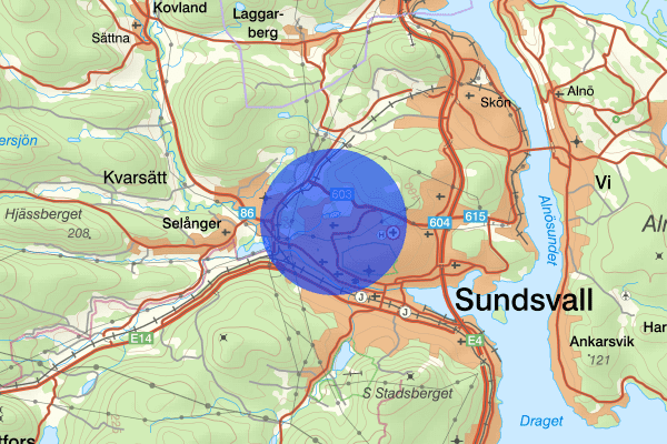 Granloholm 16 september 17.45, Fylleri, Sundsvall