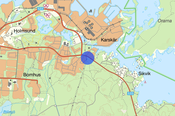 Furuviksvägen 21 september 14.28, Trafikolycka, Gävle