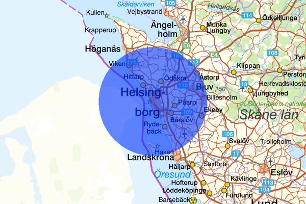 Helsingborg 21 september 20.12, Misshandel, Helsingborg