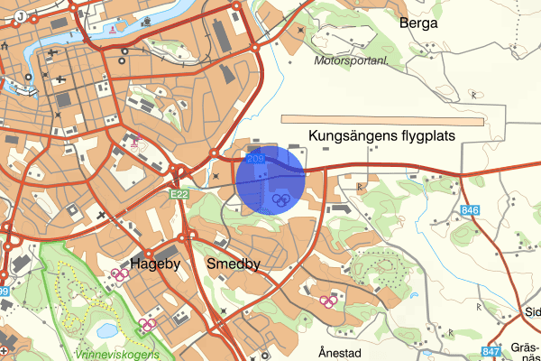 Fjärilsgatan 22 september 07.56, Trafikolycka, personskada, Norrköping