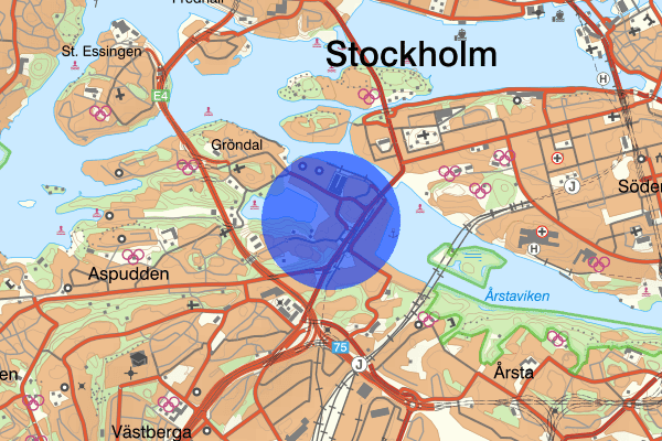 Liljeholmen 22 september 12.48, Vapenlagen, Stockholm