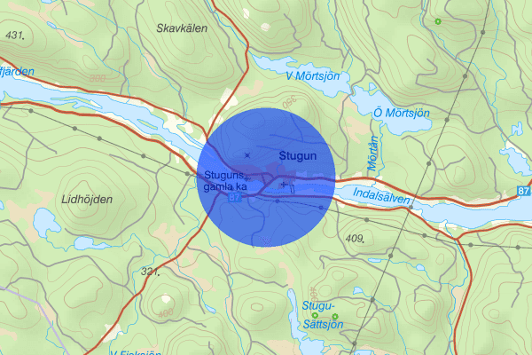 Stugun 23 september 10.52, Arbetsplatsolycka, Ragunda