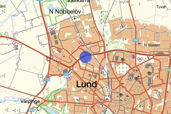 Norra Ringen 24 september 00.28, Rattfylleri, Lund