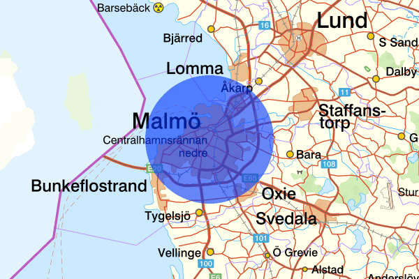 Malmö 24 september 02.22, Knivlagen, Malmö