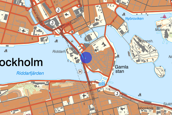 Munkbron 24 september 16.16, Misshandel, Stockholm
