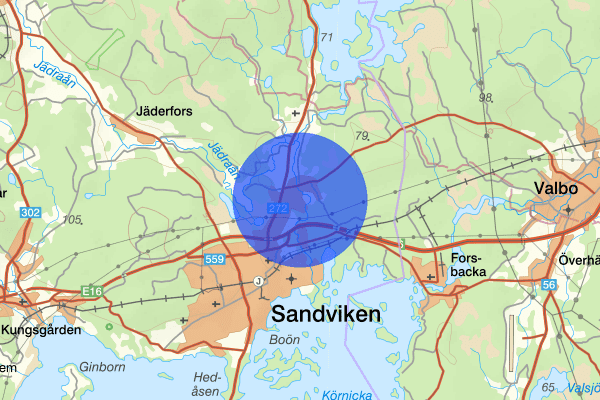 Svibacka 24 september 16.21, Stöld/inbrott, Sandviken
