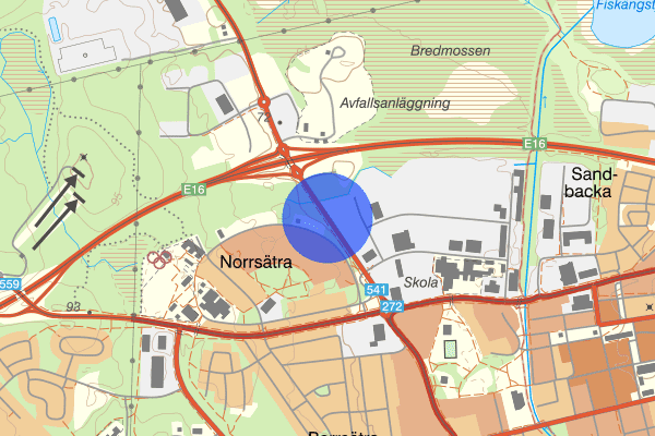 Järbovägen 25 september 06.53, Trafikolycka, personskada, Sandviken