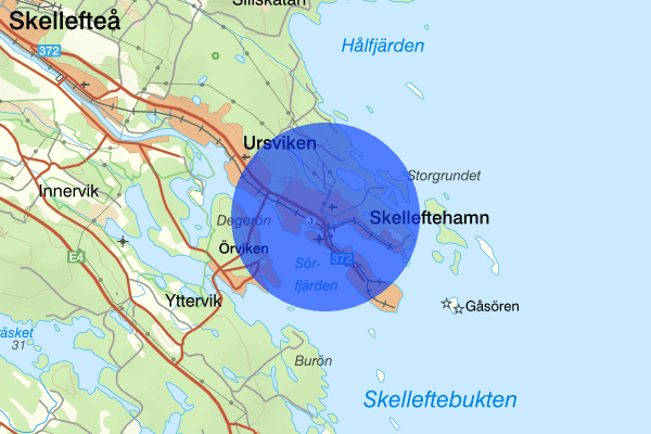 Skelleftehamn 25 september 17.51, Fylleri, Skellefteå
