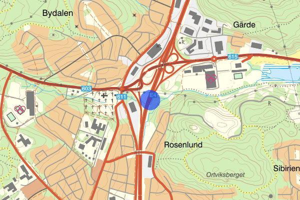 Trafikplats Gärdedalen 26 september 11.42, Trafikolycka, Sundsvall