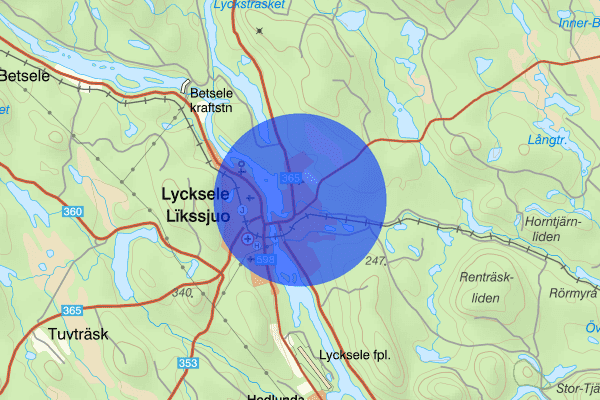 Norrmalm 26 september 10.33, Trafikkontroll, Lycksele