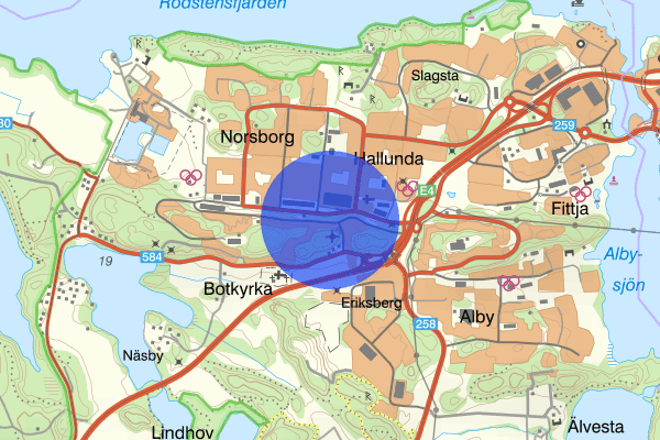 Hallunda 26 september 12.29, Trafikolycka, singel, Botkyrka