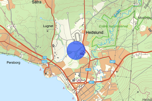 Hedslundsvägen 28 september 16.05, Trafikolycka, Rättvik