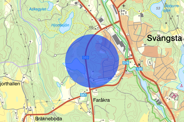 Svängstavägen 29 september 13.52, Trafikolycka, singel, Olofström