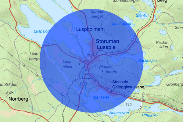 Storuman 30 september 07.32, Brand, Storuman
