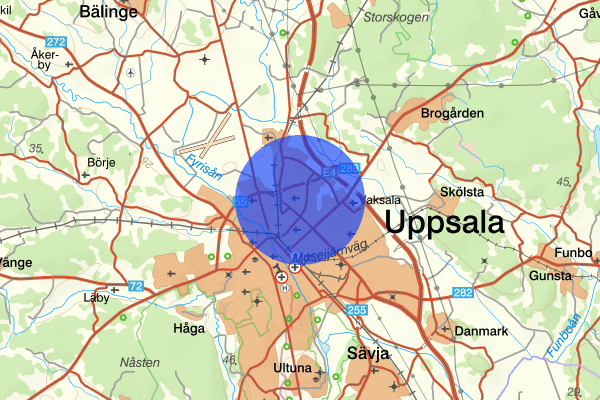 Löten 30 september 09.40, Arbetsplatsolycka, Uppsala