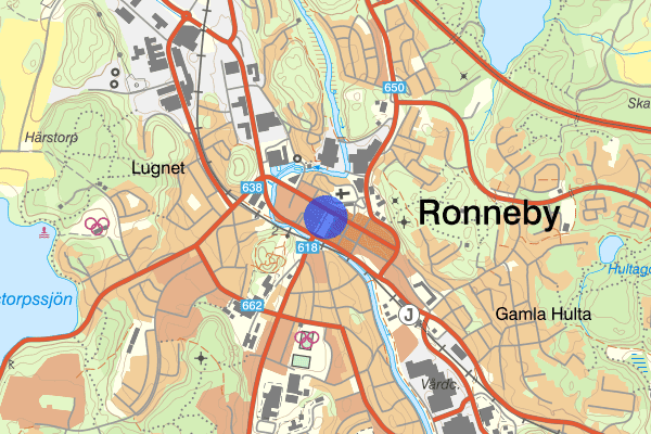 Västra Torggatan 30 september 12.50, Räddningsinsats, Ronneby