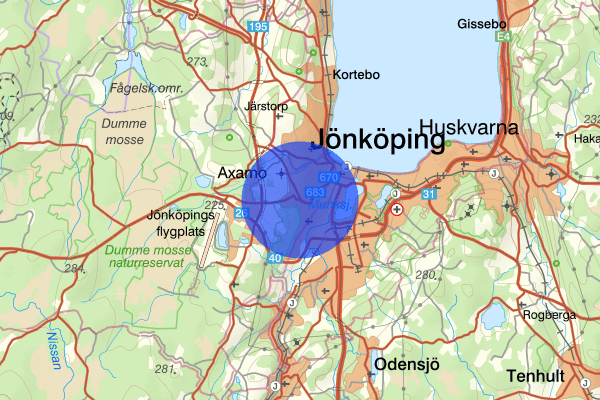 Mariebo 2 oktober 17.04, Trafikolycka, personskada, Jönköping