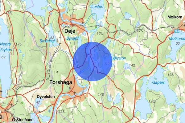 Östra Deje 3 oktober 10.07, Olovlig körning, Forshaga