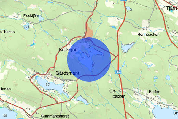 Kroksjön 4 oktober 10.53, Trafikolycka, Skellefteå