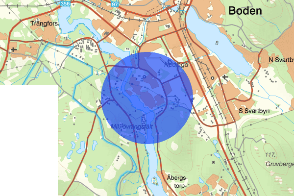 Bodsvedjan 5 oktober 15.00, Trafikkontroll, Boden