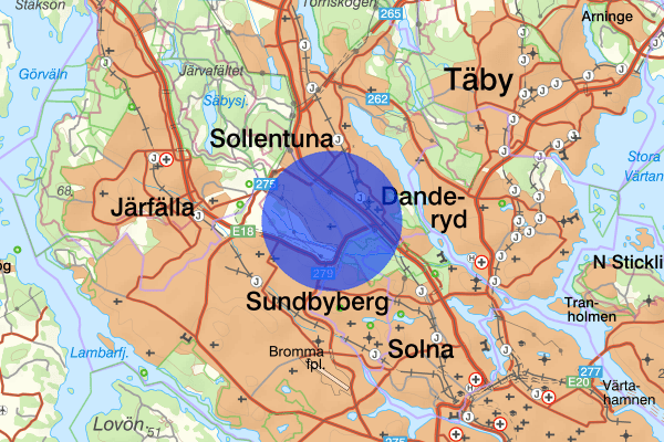 Kista 6 oktober 01.39, Rattfylleri, Stockholm
