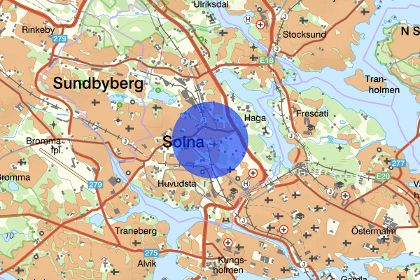 Hagalund 6 oktober 10.47, Misshandel, Solna