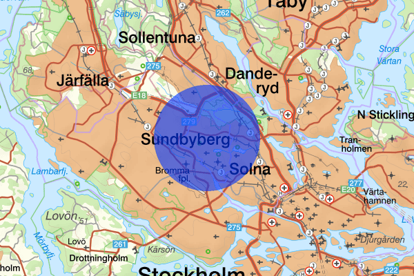  8 oktober 05.26, Narkotikabrott, Sundbyberg