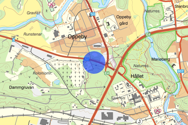 Katrineholmsvägen 9 oktober 15.48, Trafikolycka, singel, Nyköping
