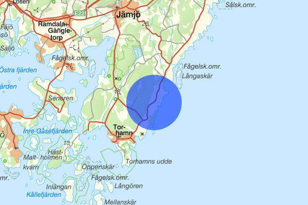 Svanhalla 9 oktober 17.55, Räddningsinsats, Karlskrona