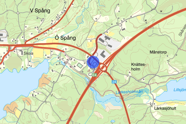 Skåneporten 10 oktober 00.28, Rattfylleri, Örkelljunga