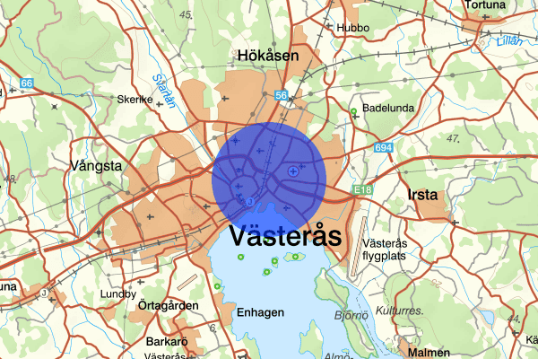 Ängsgärdet 10 oktober 04.19, Narkotikabrott, Västerås