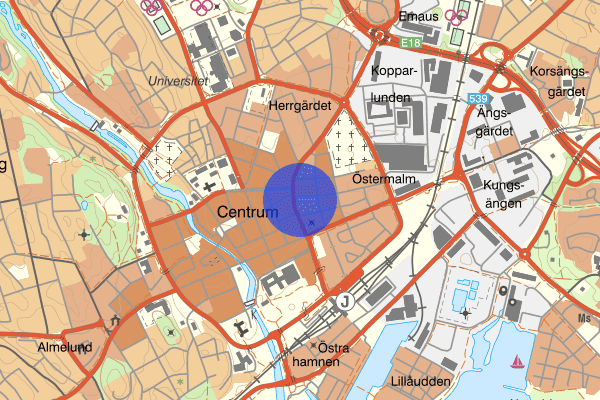 Kopparbergsvägen 10 oktober 03.41, Misshandel, Västerås