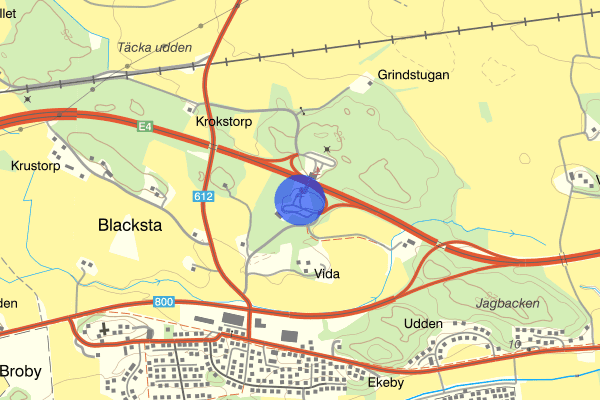 Nyköpingsbro 10 oktober 12.51, Trafikolycka, singel, Nyköping
