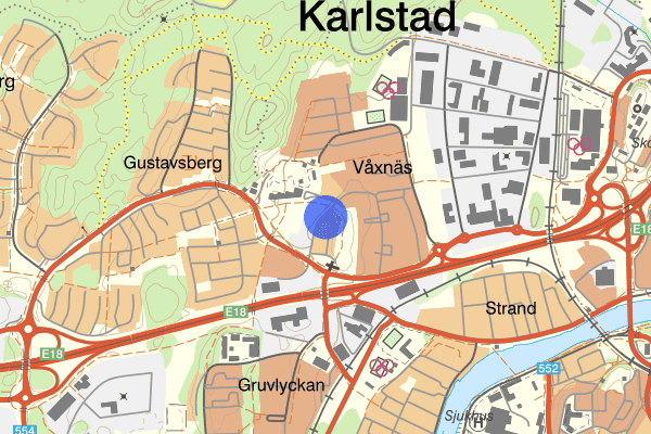 Petersbergsgatan 12 oktober 19.03, Rattfylleri, Karlstad