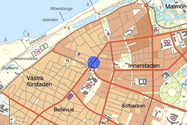 Erikslustvägen 13 oktober 19.24, Kontroll, Malmö
