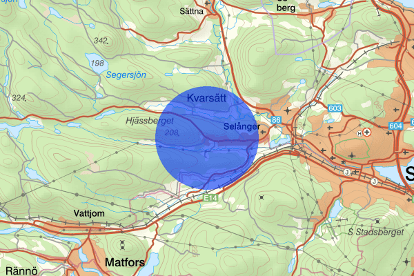 Västerro 15 oktober 13.13, Trafikolycka, Sundsvall