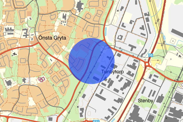 Grytavägen 15 oktober 16.10, Rattfylleri, Västerås